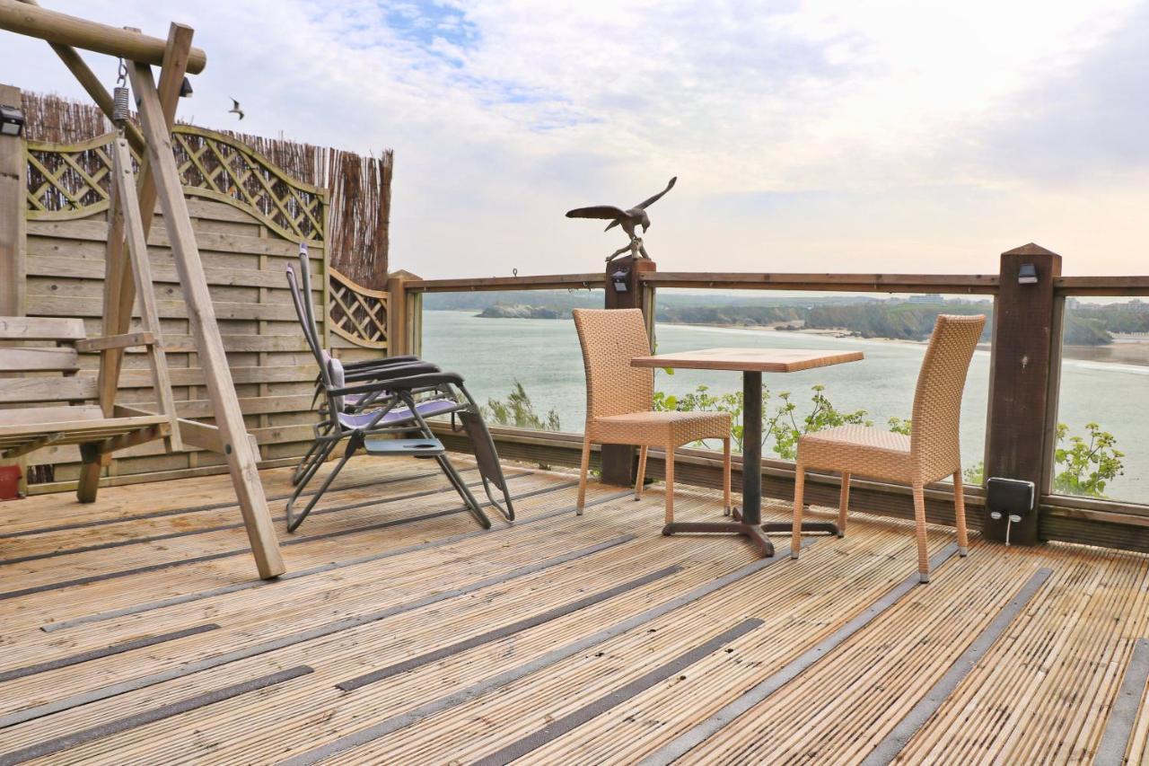 Seaside Apartment New Quay Esterno foto