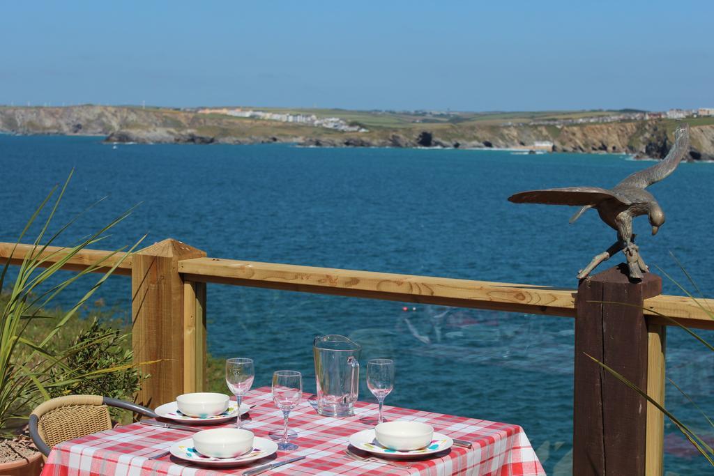 Seaside Apartment New Quay Esterno foto