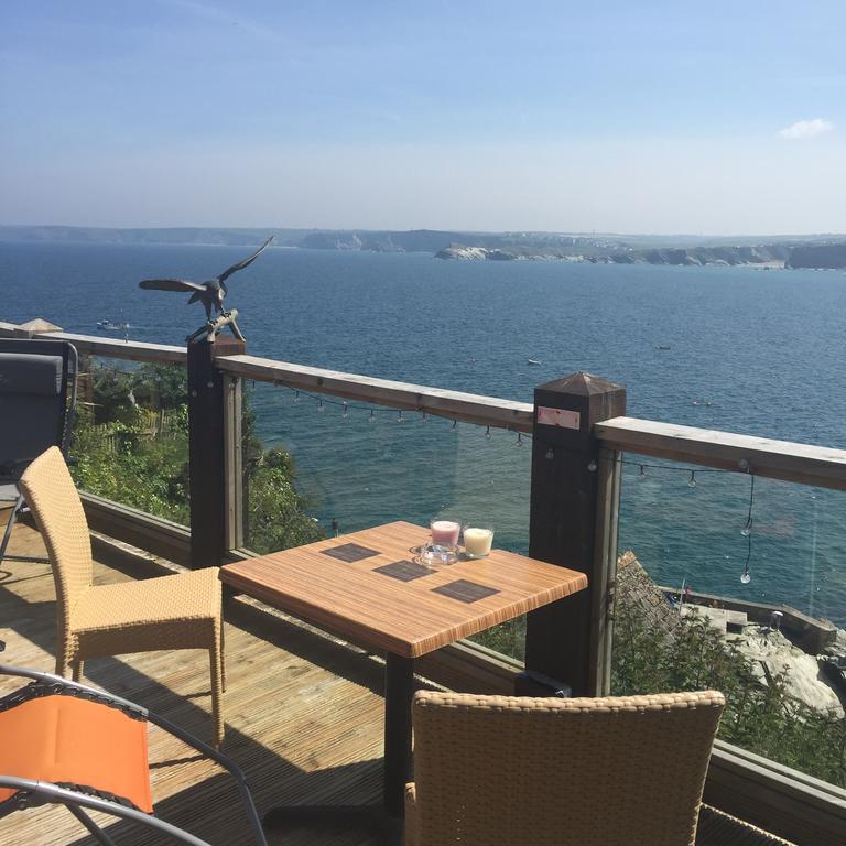 Seaside Apartment New Quay Esterno foto